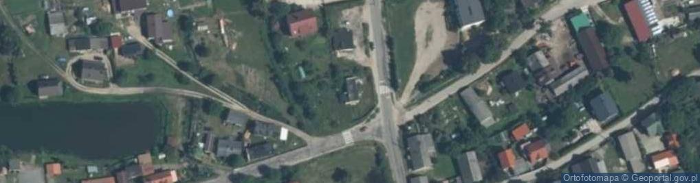 Zdjęcie satelitarne Słup ul.