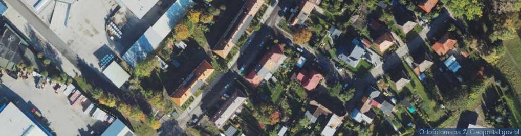 Zdjęcie satelitarne Słoneczna ul.