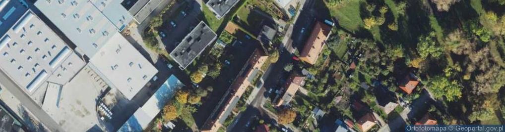 Zdjęcie satelitarne Słoneczna ul.