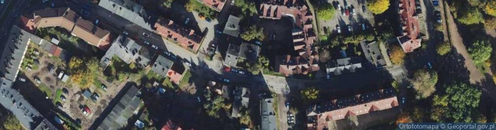 Zdjęcie satelitarne Słowackiego Juliusza ul.