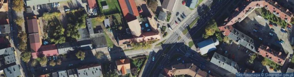 Zdjęcie satelitarne Słowackiego Juliusza ul.