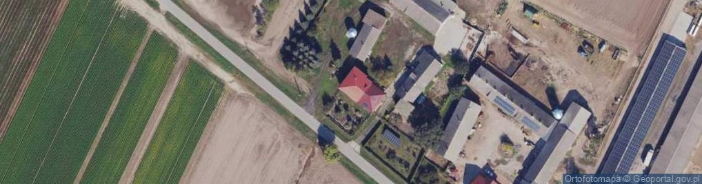 Zdjęcie satelitarne Słupy Duże ul.