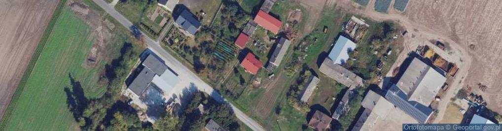 Zdjęcie satelitarne Słupy Duże ul.