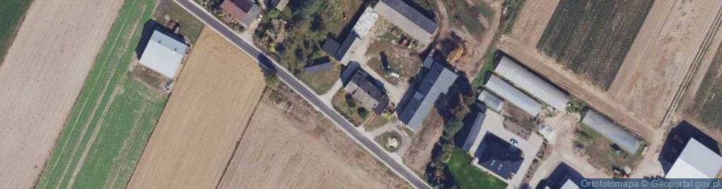 Zdjęcie satelitarne Słupy Duże ul.