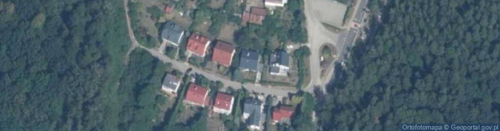 Zdjęcie satelitarne Słupy ul.