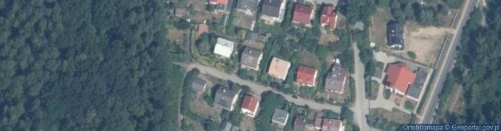 Zdjęcie satelitarne Słupy ul.