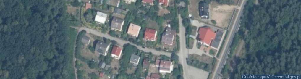 Zdjęcie satelitarne Słupy ul.