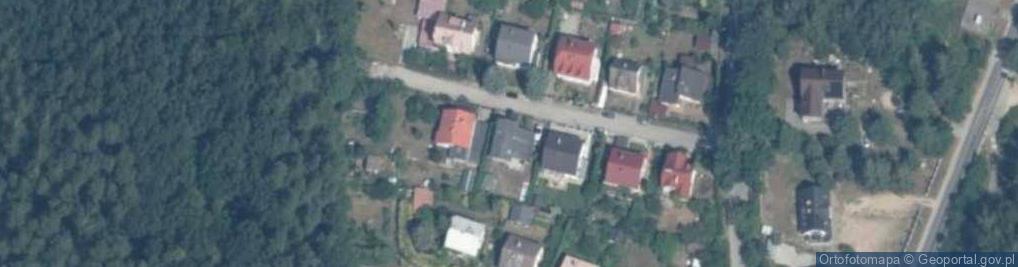 Zdjęcie satelitarne Słupy ul.