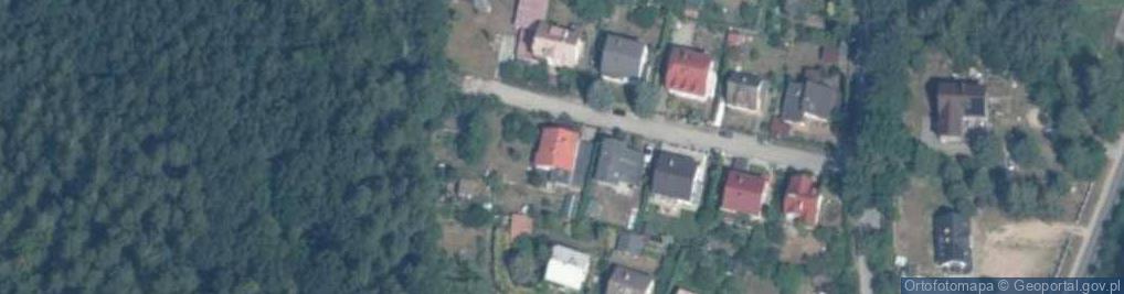Zdjęcie satelitarne Słupy ul.
