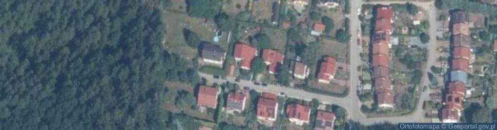 Zdjęcie satelitarne Słupy ul.