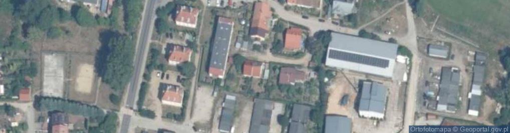 Zdjęcie satelitarne Słupy ul.