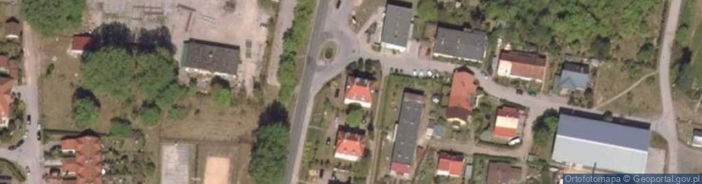 Zdjęcie satelitarne Słupy ul.