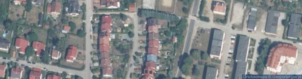 Zdjęcie satelitarne Słupy ul.
