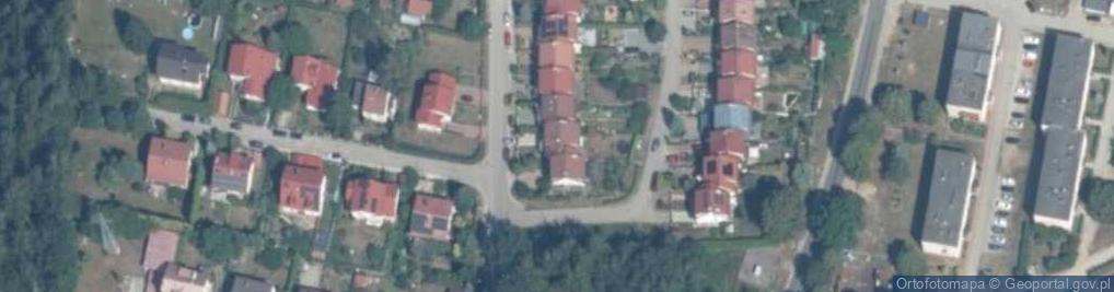 Zdjęcie satelitarne Słupy ul.