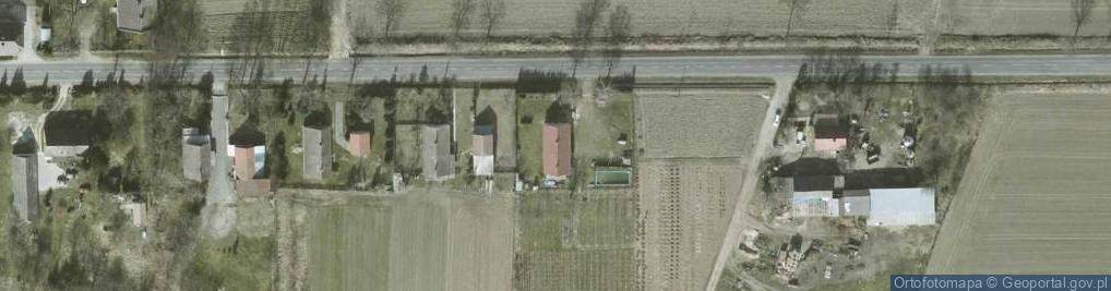 Zdjęcie satelitarne Służejów ul.