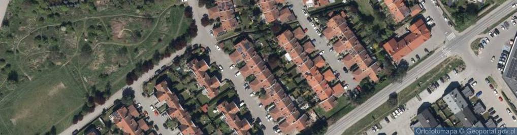 Zdjęcie satelitarne Śliwkowa ul.