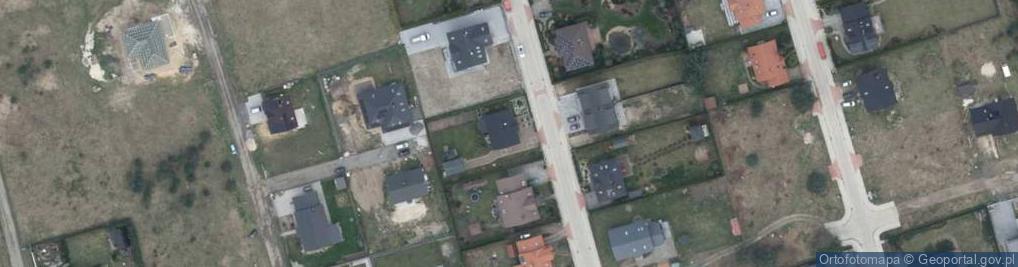 Zdjęcie satelitarne Słoneczna ul.