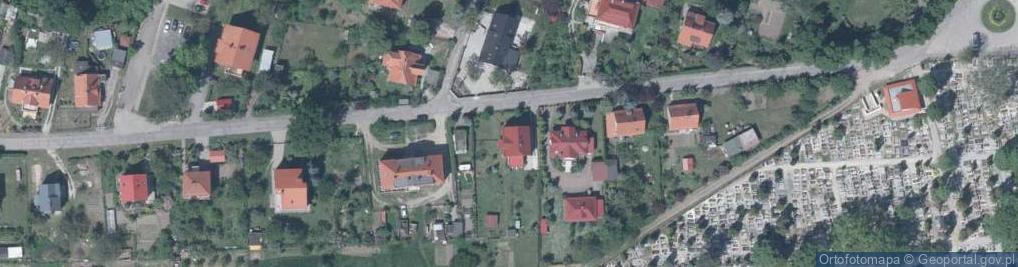 Zdjęcie satelitarne Słoneczna ul.