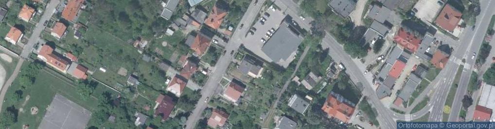 Zdjęcie satelitarne Słowackiego Juliusza ul.