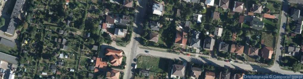 Zdjęcie satelitarne Słowiańska ul.