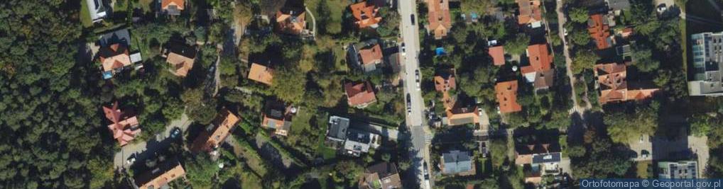 Zdjęcie satelitarne Słowackiego Juliusza ul.
