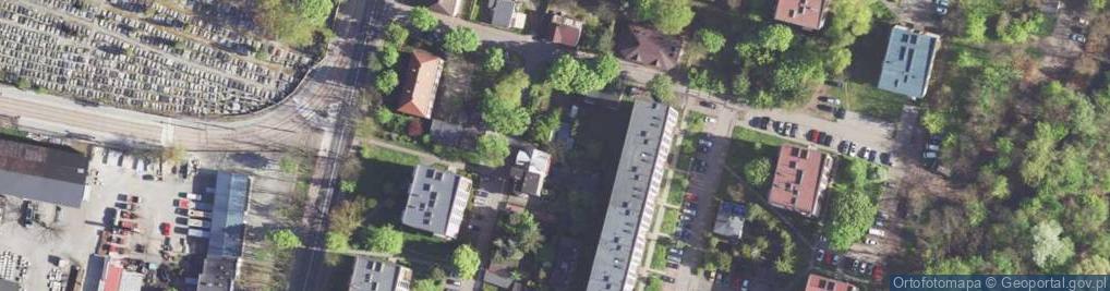 Zdjęcie satelitarne Słodowa ul.