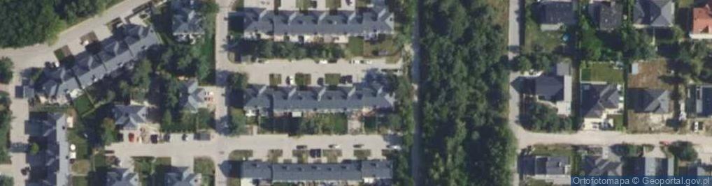 Zdjęcie satelitarne Słowika ul.