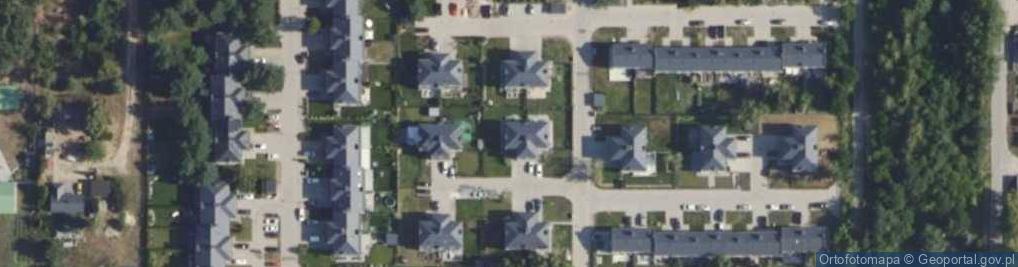 Zdjęcie satelitarne Słowika ul.