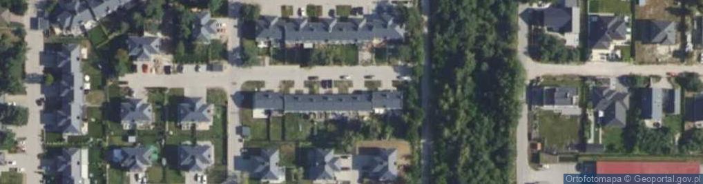 Zdjęcie satelitarne Słowika ul.