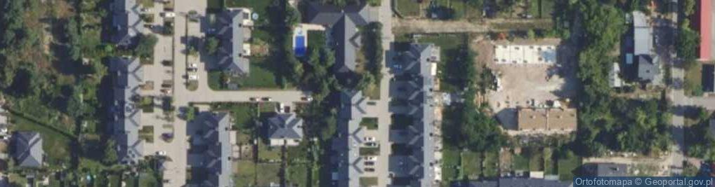 Zdjęcie satelitarne Słowika ul.