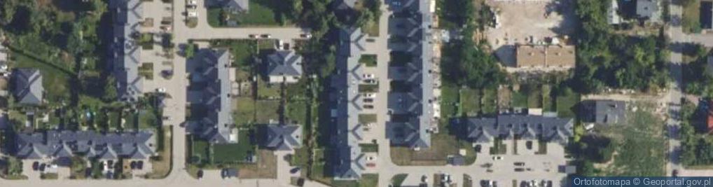 Zdjęcie satelitarne Słowika ul.