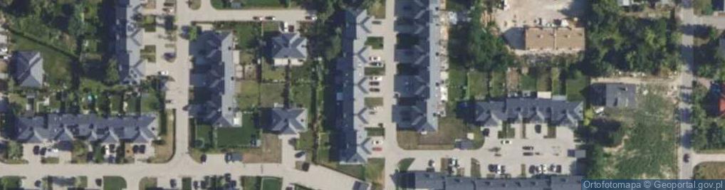 Zdjęcie satelitarne Słowika ul.
