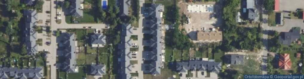 Zdjęcie satelitarne Słowika ul.