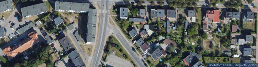 Zdjęcie satelitarne Słowackiego Juliusza ul.