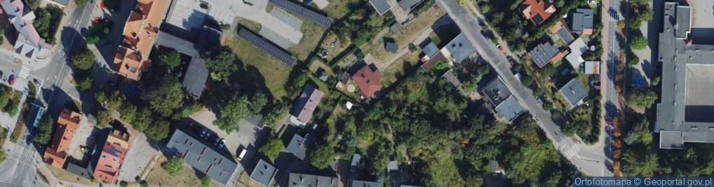 Zdjęcie satelitarne Słowackiego Juliusza ul.