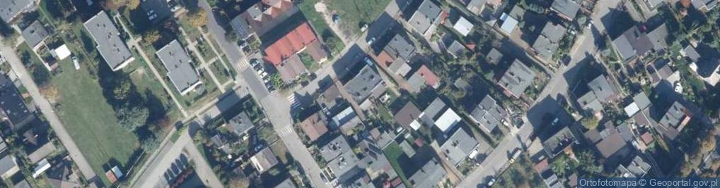 Zdjęcie satelitarne Słowackiego Juliusza ul.