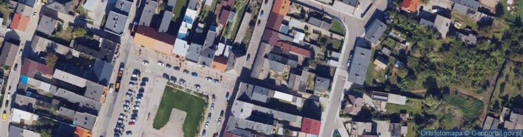 Zdjęcie satelitarne Ślusarska ul.