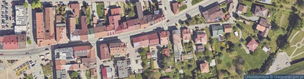 Zdjęcie satelitarne Słowackiego Juliusza ul.