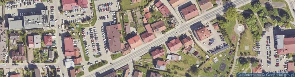 Zdjęcie satelitarne Słowackiego Juliusza ul.