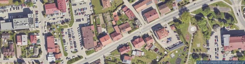 Zdjęcie satelitarne Słowackiego Juliusza ul.