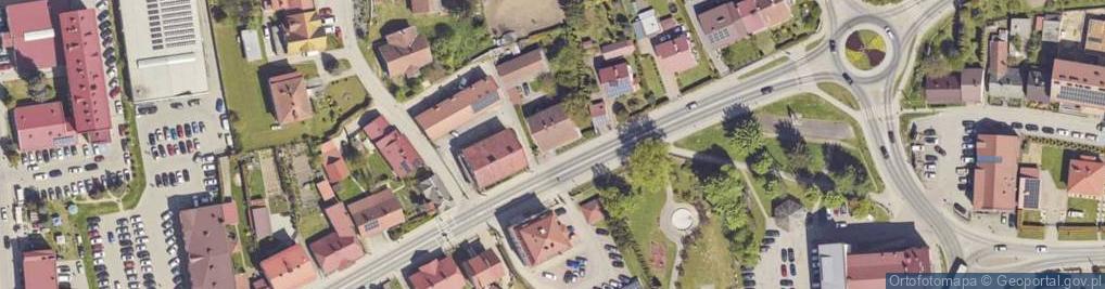 Zdjęcie satelitarne Słowackiego Juliusza ul.