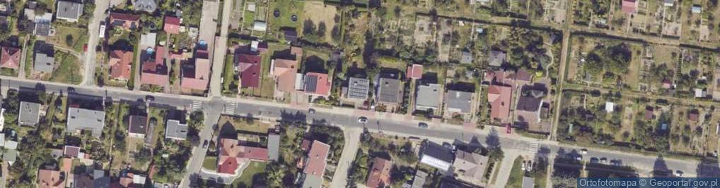 Zdjęcie satelitarne Słoneczna ul.