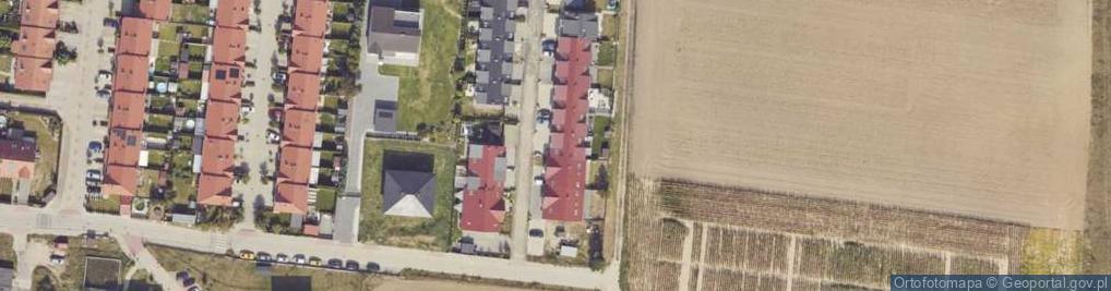 Zdjęcie satelitarne Słoneczna ul.