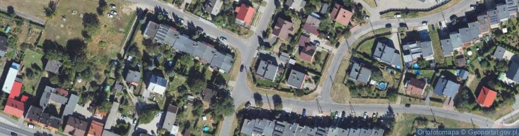 Zdjęcie satelitarne Słoneczna ul.