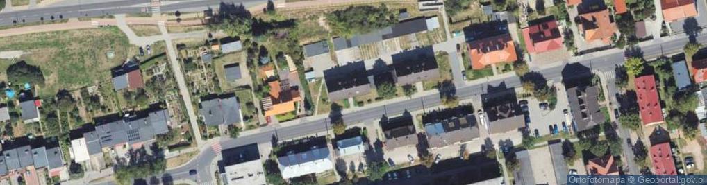 Zdjęcie satelitarne Słowackiego Juliusza ul.