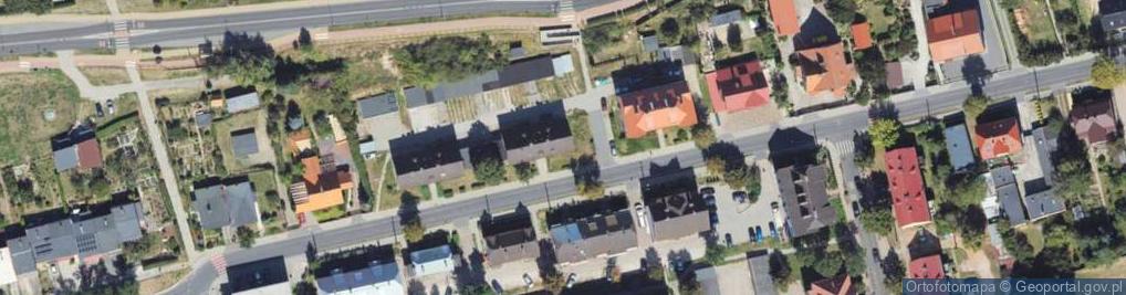 Zdjęcie satelitarne Słowackiego Juliusza ul.