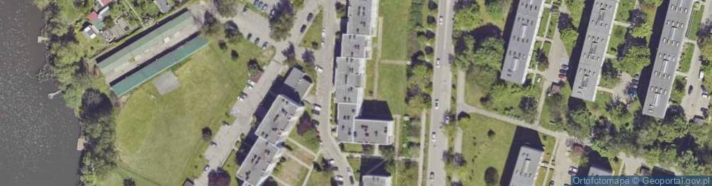 Zdjęcie satelitarne Słoneczna ul.
