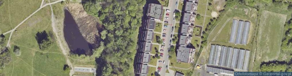 Zdjęcie satelitarne Ślęzan ul.