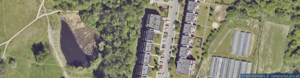 Zdjęcie satelitarne Ślęzan ul.
