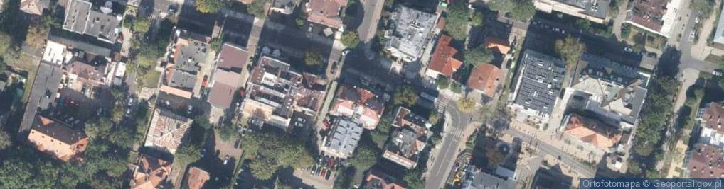 Zdjęcie satelitarne Słowackiego Juliusza ul.